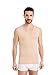 Produktbild FINN Business Unterhemd Herren Ärmellos mit V-Ausschnitt - Unterziehshirt Männer aus original Lenzing® Modal Stoff - Das perfekte Tank-Top unter Hemd und Anzug Hautfarbe Nude M