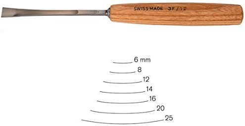 PFEIL "Swiss Made" 12mm #3 Sweep Fishtail Gouge