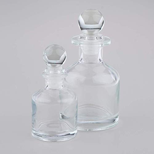 Set de 2 frascos difusores de cristal 50 ml miniatura 3