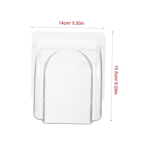 jojofuny Capa de chuva para máquina de controle de acesso campainha maquina de costura sino tampa da