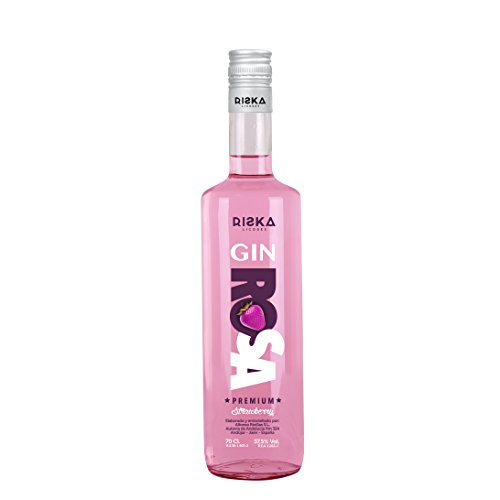 RISKA - Ginebra Premium Rosa Riska 0.7 Litro