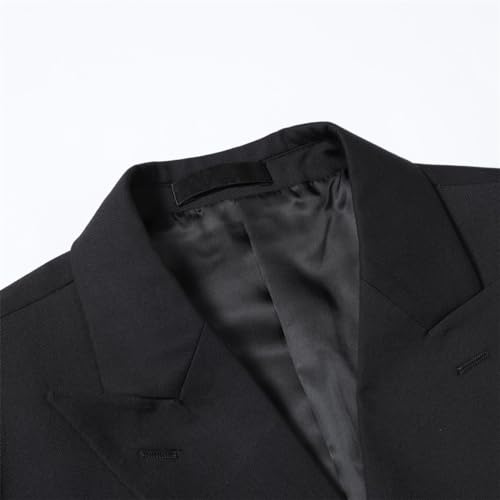 Cloudstyle Mens 2-Piece Dress Suit Blazer Slim Fit Double-Breasted Suit Jacket Sport Coat and Pants Set3