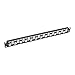 Tripp Lite 24-Port Cat6a Cat6 Cat5e Feed-Through Patch Panel Offset w/Cable Management Bar RJ45 Ethernet 1URM TAA (N254-024-6A-OF)