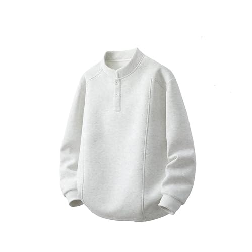 T-shirt chemise extérieure en tissu éponge sweat léger manches longues