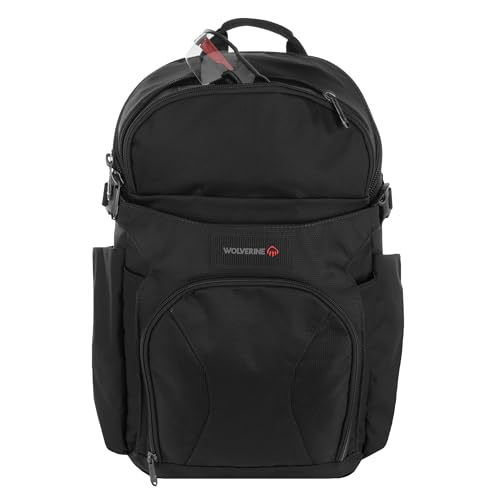 WOLVERINE 33L Backpack with Large Main, Laptop Compartment and Cooling Straps, Cargo Pro-Black3