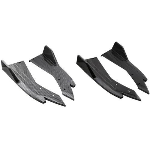 Protector de parachoques trasero para coche con labio difusor deportivo universal 3