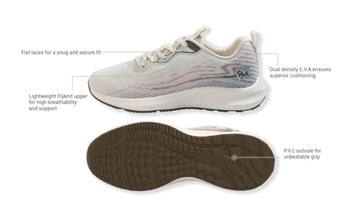 Image of Neeman's Trendy Casual Sneakers for Men | Lightweight Upper & Dual Density EVA Lightweight Outsole for All Day Comfort and Flexible