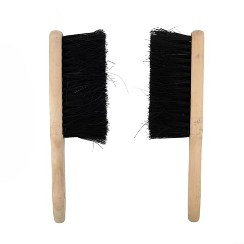 Cepilla las cenizas y los desechos de tu hogar con este práctico juego de cepillos dobles, 28 cm de largo