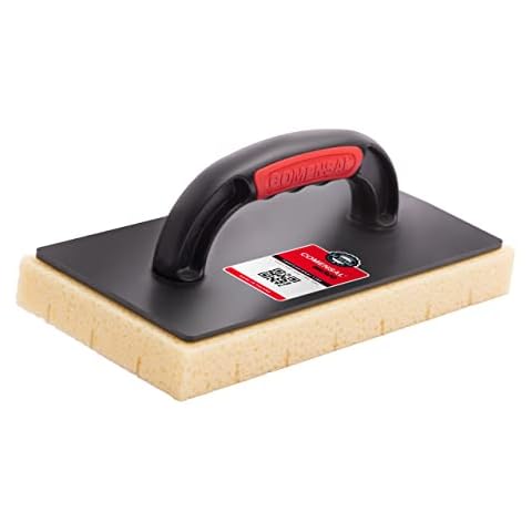 COMENSAL® Fliesenwaschbrett HYDRO Schwammbrett Gerastert - Putzbrett - Fliesenschwamm - Hydroschwamm-Belag - Saugfähig - Made in EU - 280 x 140 mm Cover