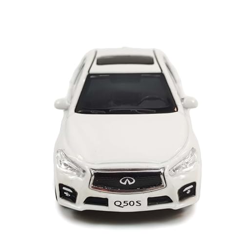 1/64 diecast Cars Infiniti Q50S for Adults Collection White