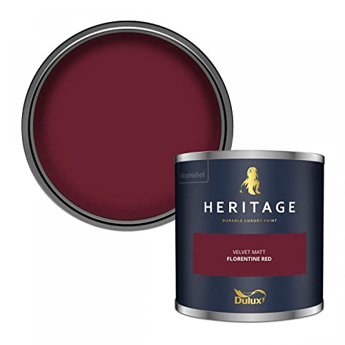 Dulux Trade Heritage Velvet Matt Emulsion Florentine Red - 2.5ltr
