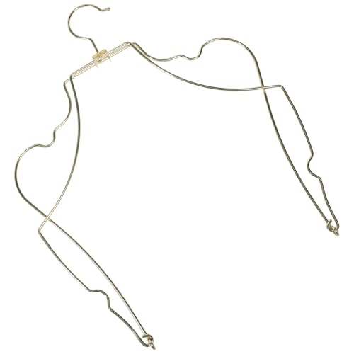 ibasenice Percha de Metal Forma de Cuerpo para Colgar Bikinis y Vestidos, Práctica para Guardar Trajes de Baño en Espacios Pequeños