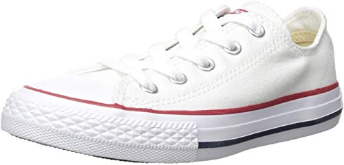 Converse Youth Chucks Taylor All Star Ox Little Kids Style Sneakers 3Q490, White Opt, 12.5 #TOP7