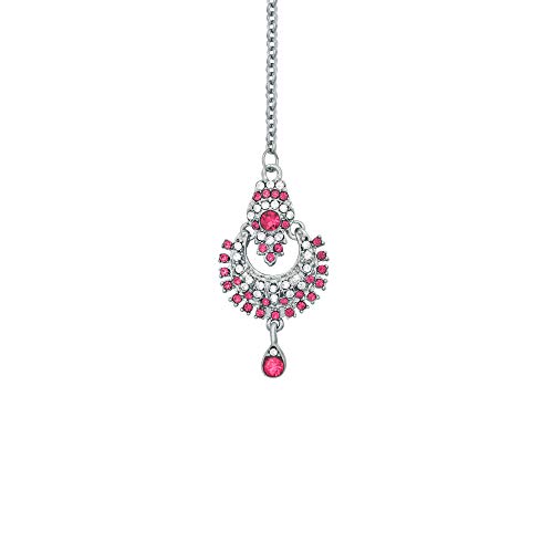 Image of Atasi International Delightful Rhodium Silver Plated Alloy Choker Necklace Set For Women