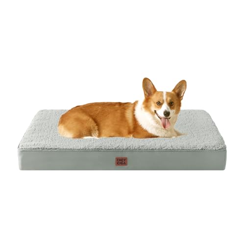 Image of EHEYCIGA Orthopedic Dog Bed Large with Removable Washable Cover, 35x23