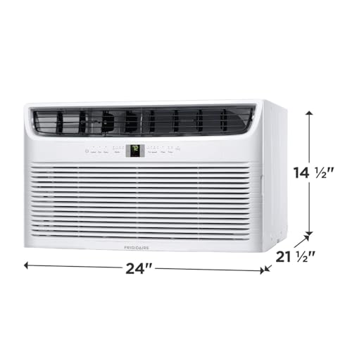 Image of Frigidaire 10,000 BTU Smart Wall Air Conditioner with Dehumidifier, Wi-Fi | 115V, Fan, Wi-Fi, Remote Control, Quiet Energy Efficient, Wall Mounted, for Home Cooling, Cools Small Rooms Up To 450 Sq Ft