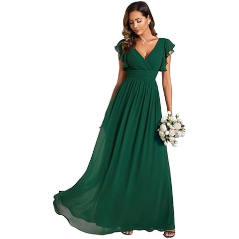 Ever-Pretty Elegant Dark Green Dress Cover