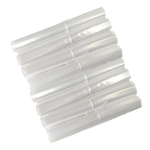 YARNOW Fundas para Ropa de Tintorería 55X80 CM, Material Plástico, 60 Unidades, Adecuadas para Guardar Prendas en Tiendas y Uso Doméstico