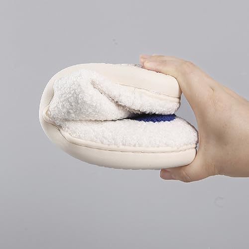 Image of LNERIP Animal Slippers Fruit Slippers Plant Slippers Various Cartoon Patterns Fluffy Soft Memory Foam Retro Indoor Outdoor Home Couple Shoes