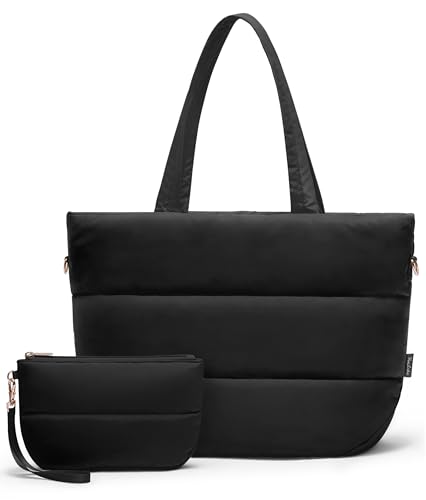 Puffer Tote Bag for Women