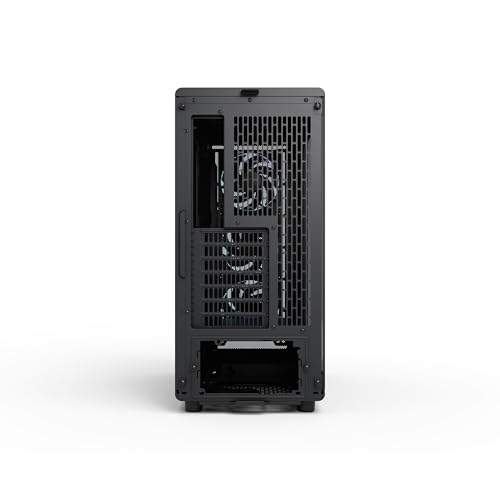 Image of Fractal Design Epoch Black RGB - Lightly Tinted Tempered Glass Side Panel - Gaming PC - Mesh Front Panel - Three Momentum 12 RGB Fans Including - Spacious Interior - ATX /mATX /ITX Support