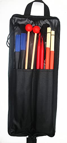 image for TUOREN Percussion Drum Stick Bag Portable Drumstick Storage Handbag fo