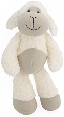 MR VIVICARE 17" Cuddly White/Cream Huggable Sheep Stuffed Animals for Boys and Girls,Soft and Adorable Stuffed Lamb Plush Toys for Newborn Babies,Great Gifts on Birthday,Easter,Machine Washable