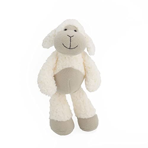 Mr Vivicare 17" Cuddly White/Cream Huggable Sheep Stuffed Animals For Boys And Girls,Soft And Adorable Stuffed Lamb Plush Toys For Newborn Babies,Great Gifts On Birthday,Easter,Machine Washable #TOP2