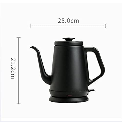 Tetera eléctrica acero inoxidable 1L 1000W con apagado automático miniatura 7