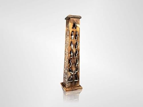 Incensário Torre Madeira Queimada IT-12 - Incensos