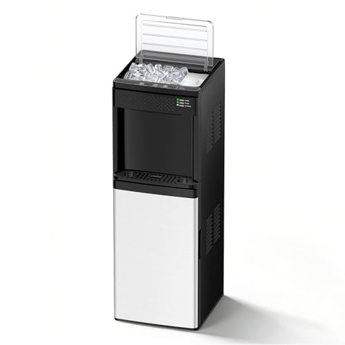 Euhomy 4-in-1 Water Dispenser with Ice Maker,...