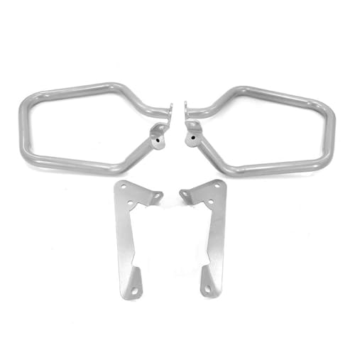 Eviter les rayures de cadre sur BMW R1200RT avec ce crash bar de protection moteur arrière argent