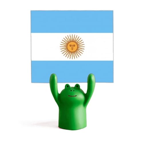 Porte-mémo drapeau national argentin pour ne plus perdre vos notes de bureau