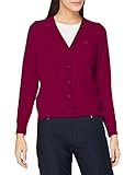 Erwachsener GANT Damen Superfine Lambswool Cardigan Pullover, Orchid Purple, XL