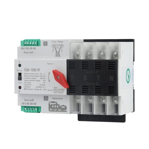 Inverseur source ATS commutateur de transfert automatique double alimentation - 4