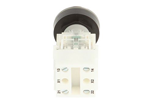 Schlegel 23.000.506 Push Button Stainless Steel, Push Button Cap Yellow, Contact Sensor 1 Opener/1 N/O Contact, Screw Connection - Image 3