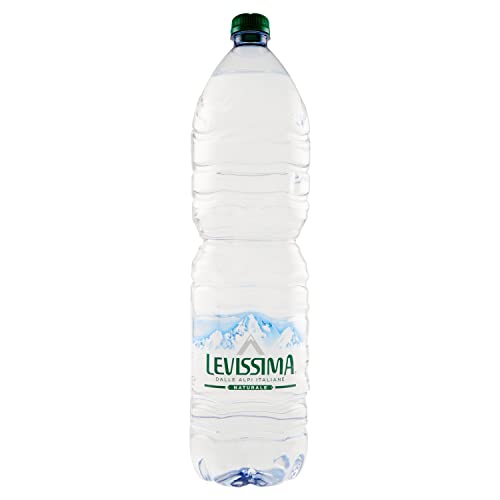 Levissima - Água mineral mineral, 6 x 1,5 litros - total: 9 litros