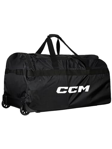 CCM 470 Wheeled Hockey Bag, Black (Large (36