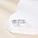 HUKKUN Purity Ring 925 Sterling Silver Heart Cross Ring True Love Waits Christian Faith Religious Jewelry Gifts for Women