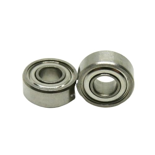 Roulements hybrides céramique SMR104 ZZ 4x10x4 mm en inox pour modélisme et impression 3D