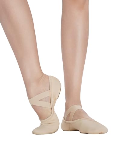 Ballet Shoes for Girls Ballet Slippers Soft Sole Dance Shoes for Little Kid/Big Kid/Women2