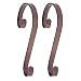 Stocking Scrolls Stocking Hanger, Set of 2 - Oil-Rubbed Bronze