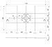 SIXONE Fenstergitter Luna 1140 x 690 mm Einbruchsschutz Sicherheitsgitter Feuerverzinkt