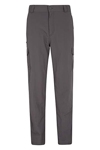 Mountain Warehouse The Explore Mens Trousers - Winter Hiking Pants Grey Mens W34