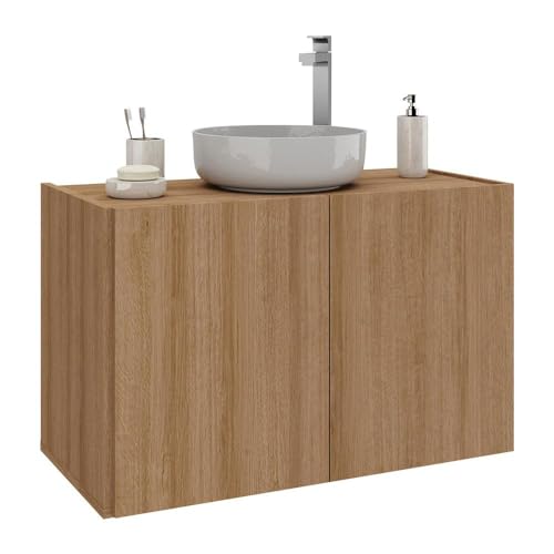 Gabinete de Banheiro 62,5cm Suspenso 2 Portas Multimóveis Mp5044 ...