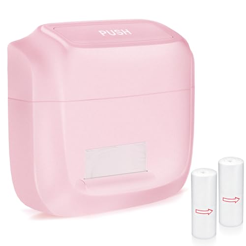 OUDEW Car Trash Can with Lid, Built-in Storage Garbage Bag, Leakproof Vehicle Trash, Car Accessories for Interior, Mini Garbage Bin for Automotive, Office, Kitchen, Bedroom, with 30pcs Trash Bags,2Pcs