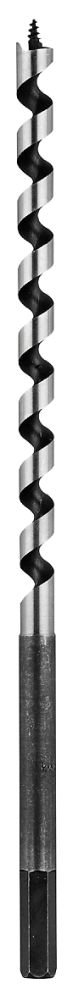 kwb Schlangenbohrer Ø 26,0 mm (Länge 235 mm, 10 mm Sechskantschaft, präzisionsgeschliffen)
