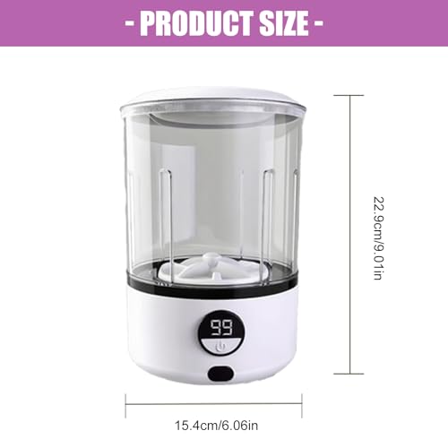 Travel Friendly Detachable Washing Cup With Built In Battery Apparent Body For Undergarment Sanitization Miniature Laundry Appliance