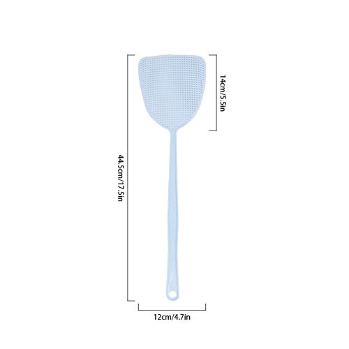ValueHall 44.5cm Vliegenmepper 10 stuks Lange Handvat Fly Swatter Vliegenbescherming voor vliegen, muggen en insecten in verschillende kleuren V7024A - Image 3