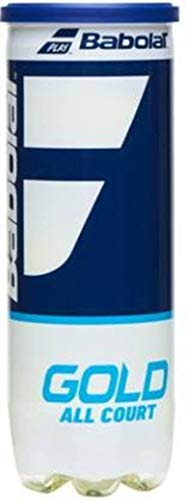 Babolat Gold All Court Tennis Balls, 24 Cans | 72 Balls (3 Balls/Can) #TOP1